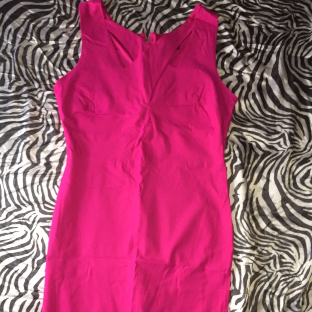 Hot Pink Dress